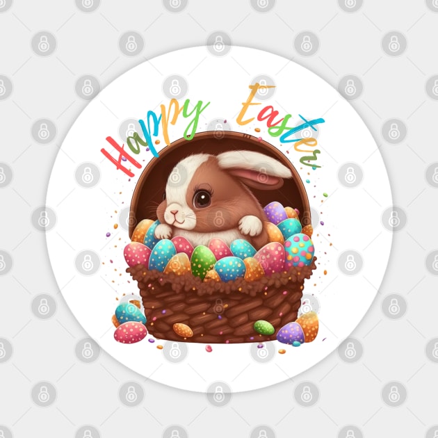 Happy Easter Magnet by Teebee